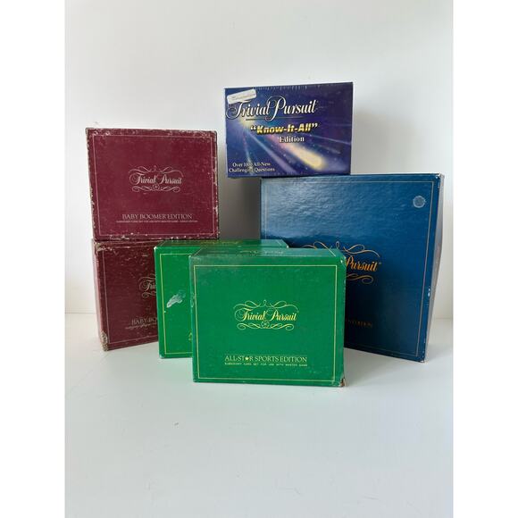 ONE BOX of cards Trivial Pursuit Baby Boomer Edition Subsidary Card Set, 1983 - Picture 6 of 7